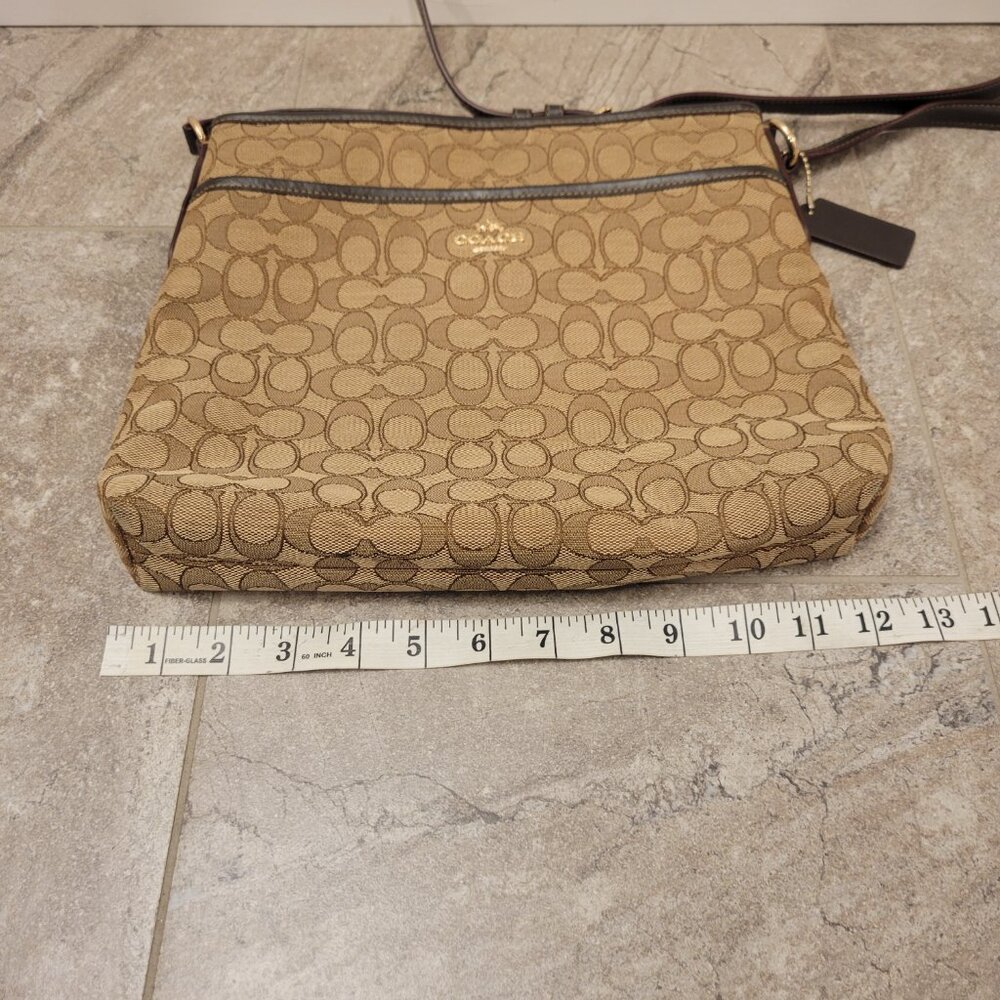 Coach Rowan File Bag In Signature Canvas Handbag … - image 10